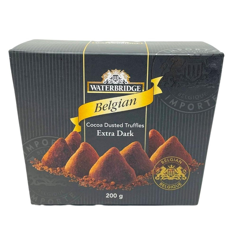 Waterbridge Belgian Extra Dark Chocolate Truffles - 200g