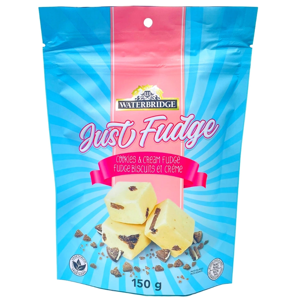 Waterbridge Just Fudge Cookies & Cream Candy Funhouse Candy Funhouse CA