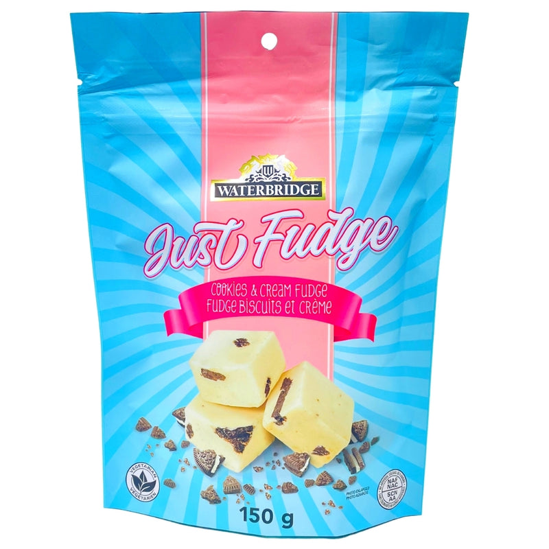 Waterbridge Just Fudge Cookies & Cream - 150g