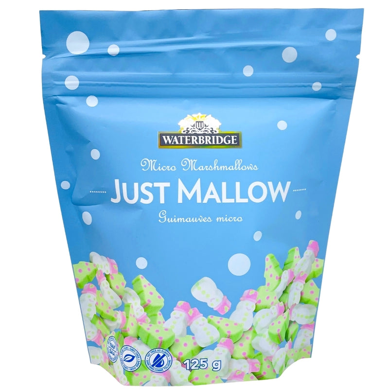 Waterbridge Just Mallow Micro Marshmallows - 125g