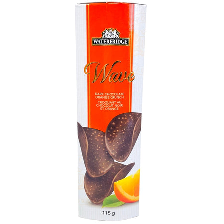 Waterbridge Wave Dark Chocolate Orange Crunch - 115g