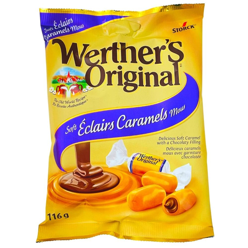 Werther's Original Soft Eclairs Caramels - Chocolate 116g