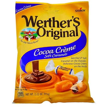Werther's Original Cocoa Creme Soft Caramels - 2.2oz