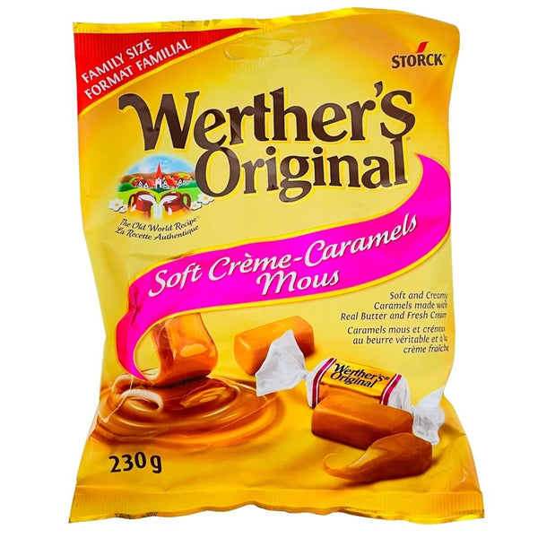 Werther's Original Soft Creme Caramels Mous Family Size - 230g