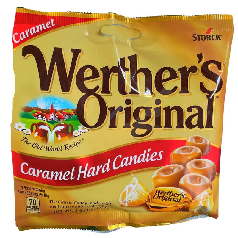 Werther's Original Hard Candy - 2.65oz - Werthers - Werthers Candy - Werther's - Werther's Candy - Hard Candy - Caramel Hard Candy - Werther's Caramel Hard Candy - Werther's Original Hard Candy