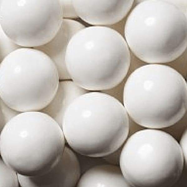 White Gumballs SweetWorks 1kg - Bulk Candy Buffet Colour_White Gum gumball