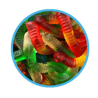 CCC Wiggly Gummi Worms Gummy Candy - 2kg Halal Candy