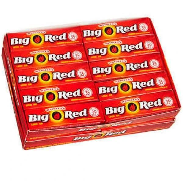 Wrigleys Big Red Cinnamon Gum Wrigley JR. Co. 720g - 1980s 2000s Bubble Gum bubblegum Era_1980s