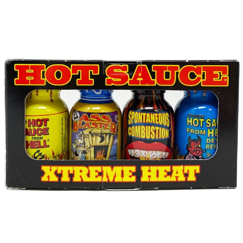Xtreme Hot Sauce 4 x .75 oz