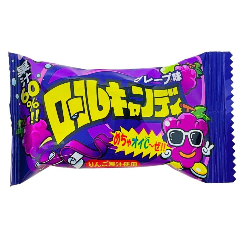 Yaokin Grape Roll Candy (Japan)